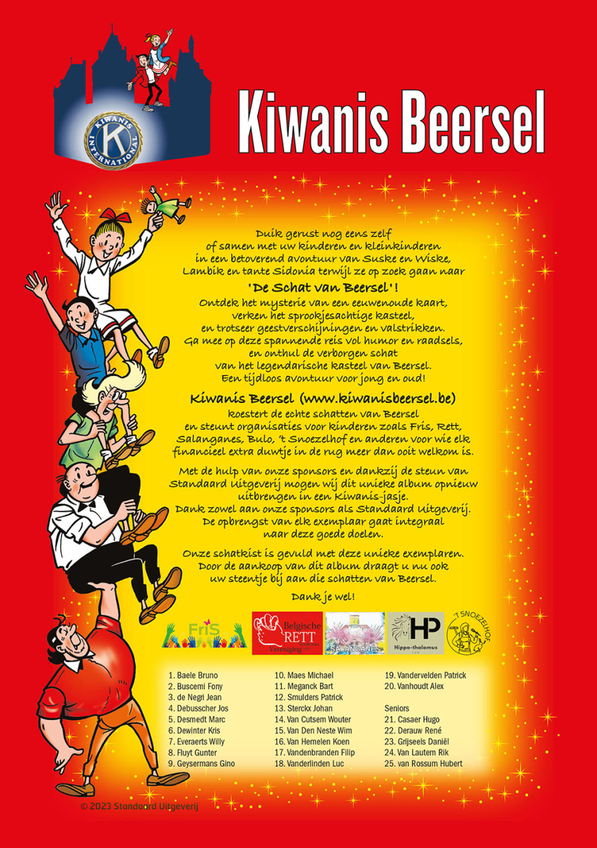 De schat van Beersel - Rugzijde