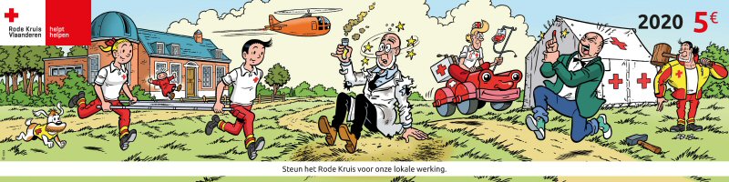 Rode Kruis-sticker