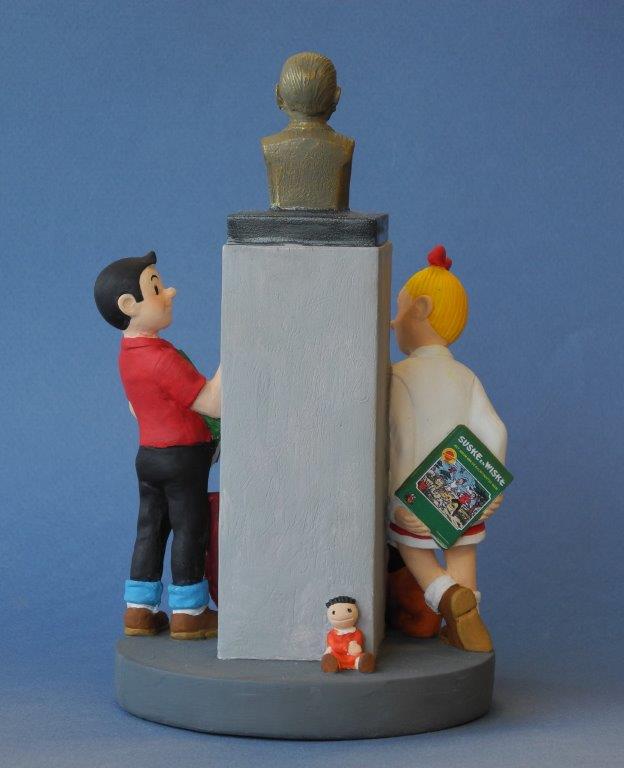 Suske en Wiske beeldje Kalmthout