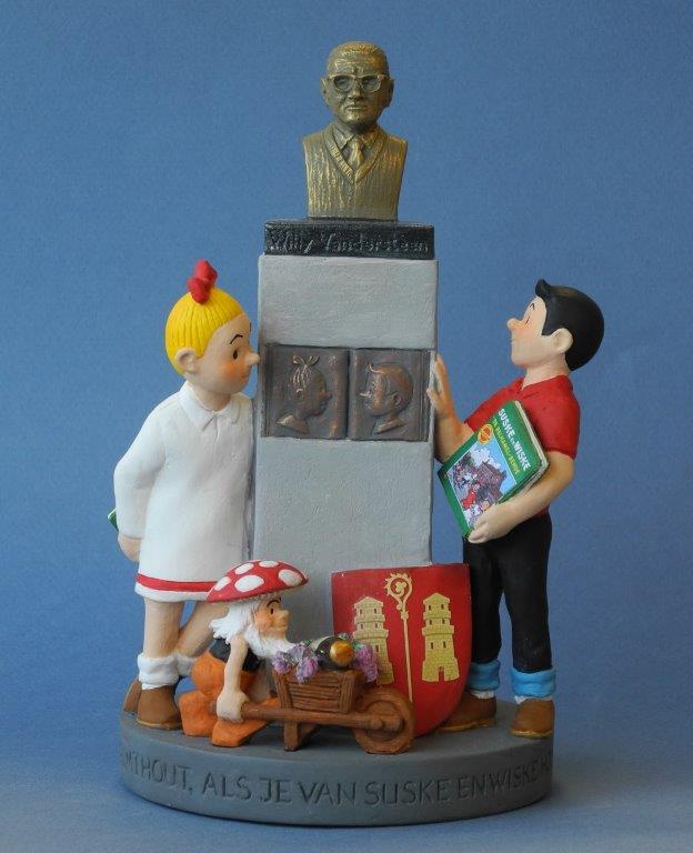 Suske en Wiske beeldje Kalmthout