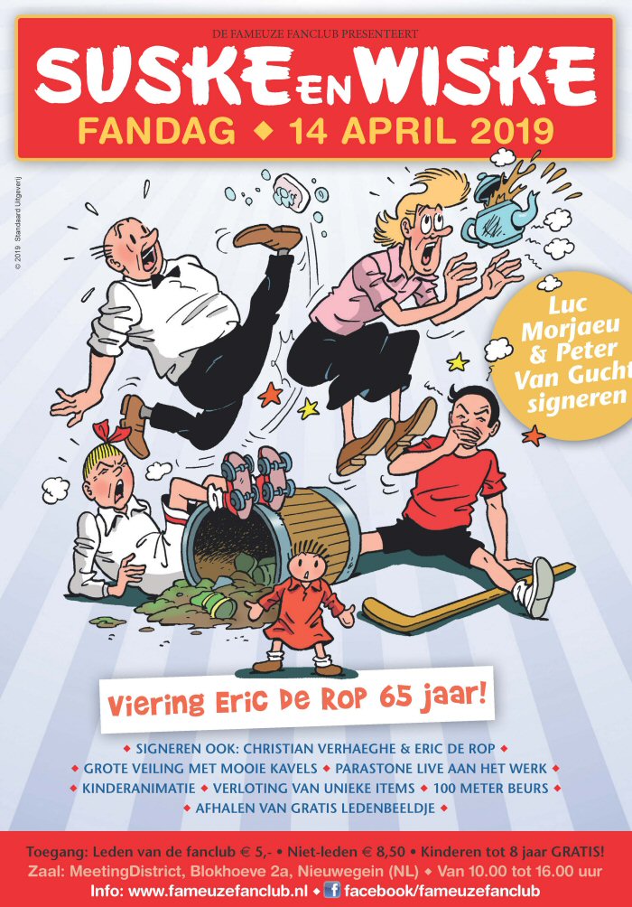 Suske en Wiske Fandag 2019